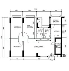 Blk 322 Sembawang Close (Sembawang), HDB 4 Rooms #581403711